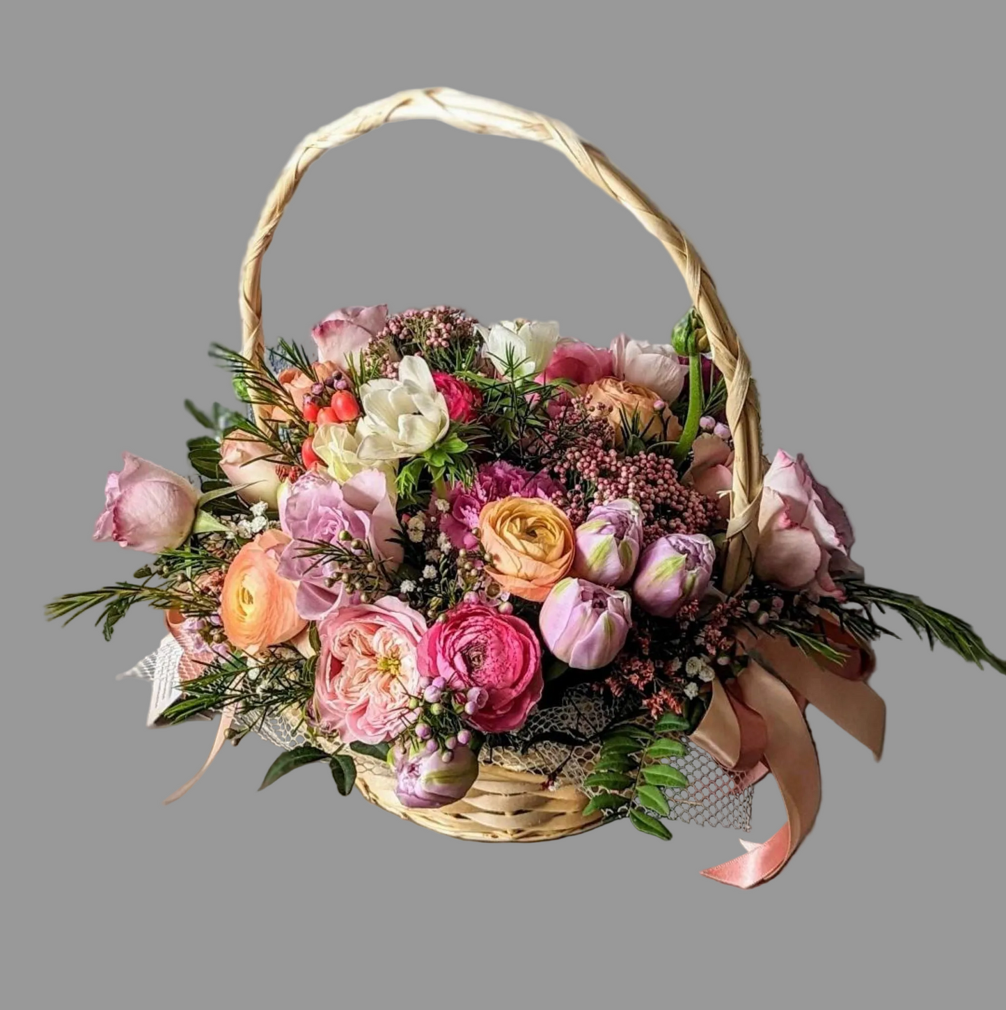 Mom’s Garden Symphony – Mother’s Day Flower Basket